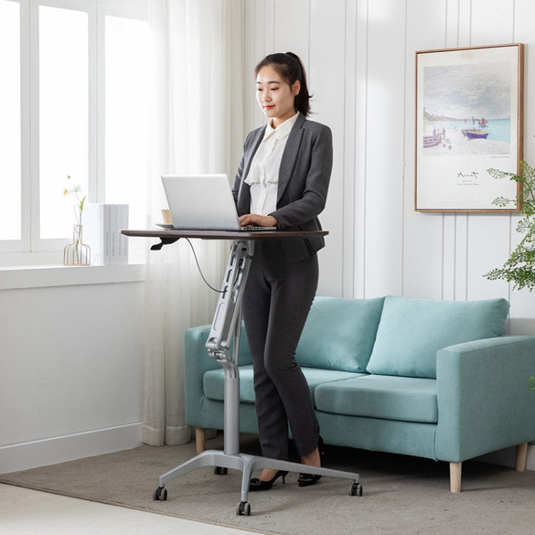 D10 Universal Wheel Standing Computer Desk Movable Lifting Desk