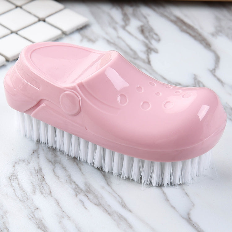 3 PCS 506 Multi-Function Laundry Brush Soft Bristle Cleaning Brush(Gink)