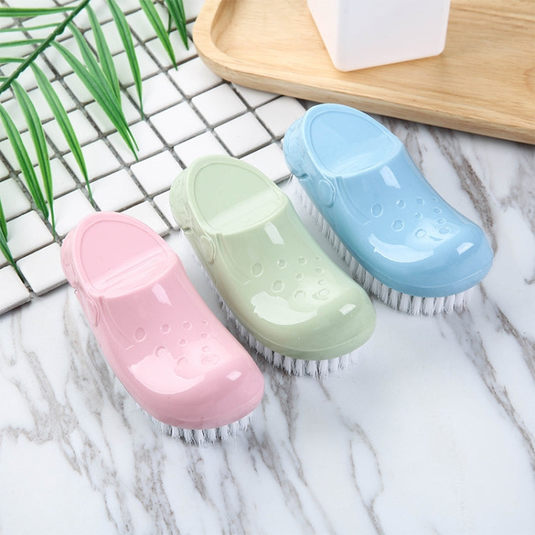 3 PCS 506 Multi-Function Laundry Brush Soft Bristle Cleaning Brush(Gink)