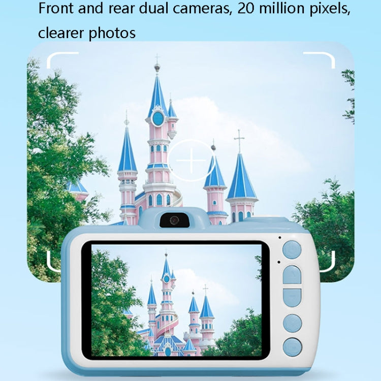 X38 3.5 Inches 4K Smart Digital Children Camera Dual-Camera HD Screen Automatic Focus Camera