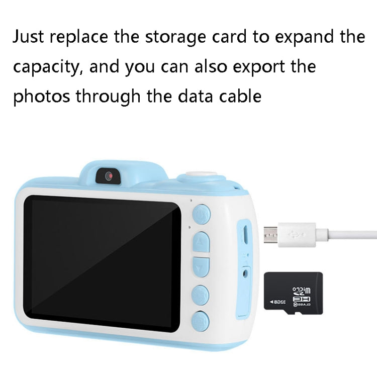 X38 3.5 Inches 4K Smart Digital Children Camera Dual-Camera HD Screen Automatic Focus Camera