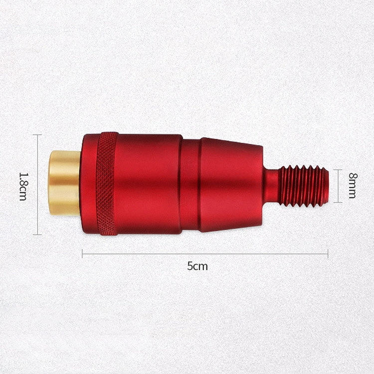 2 PCS Dip Net Anti-Rotation Joint Connector Dip Net Rod Quick Joint