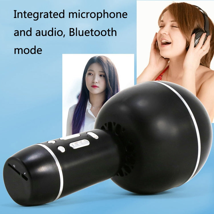 K8 Home Karaoke Microphone Bluetooth Wireless Handheld Microphone Speaker