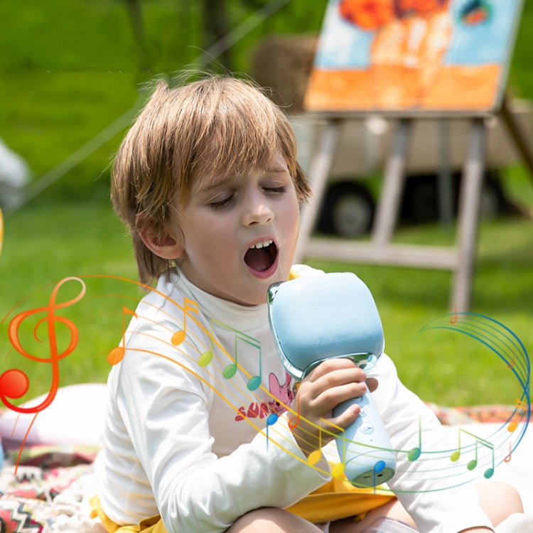 KG003 Children Microphone Wireless Bluetooth Singing Microphone Audio Family K Song Toy