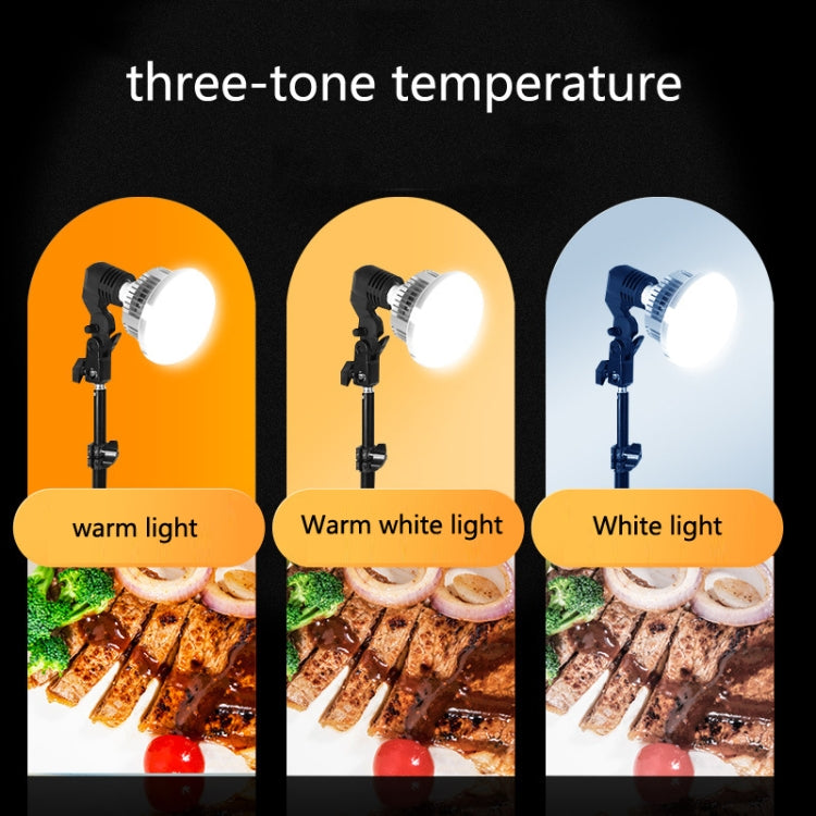 Mobile Phone Live Support Shooting Gourmet Beautification Fill Light Indoor Jewelry Photography Light, Style: 500W Mushroom Lamp + Tripod