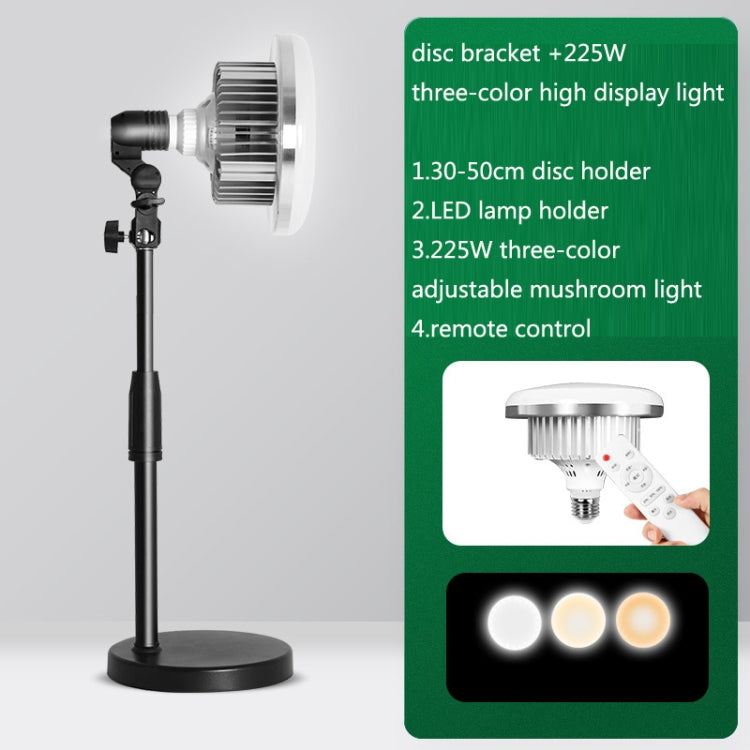 Mobile Phone Live Support Shooting Gourmet Beautification Fill Light Indoor Jewelry Photography Light, Style:500W Mushroom Lamp + Stand