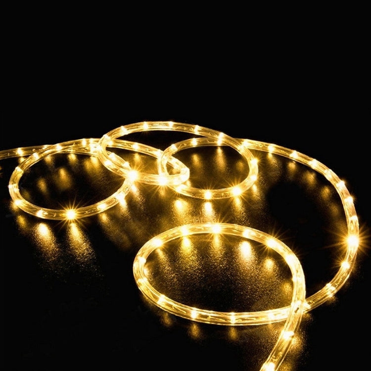 Holiday Party Decoration Tube String Lights LED Garden Decoration Casing Light with Remote Control, Spec: 7m 50 LEDs USB Powered