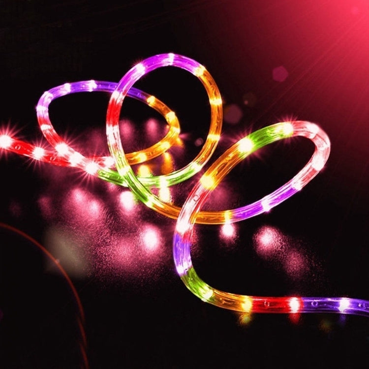 Holiday Party Decoration Tube String Lights LED Garden Decoration Casing Light with Remote Control, Spec: 7m 50 LEDs USB Powered