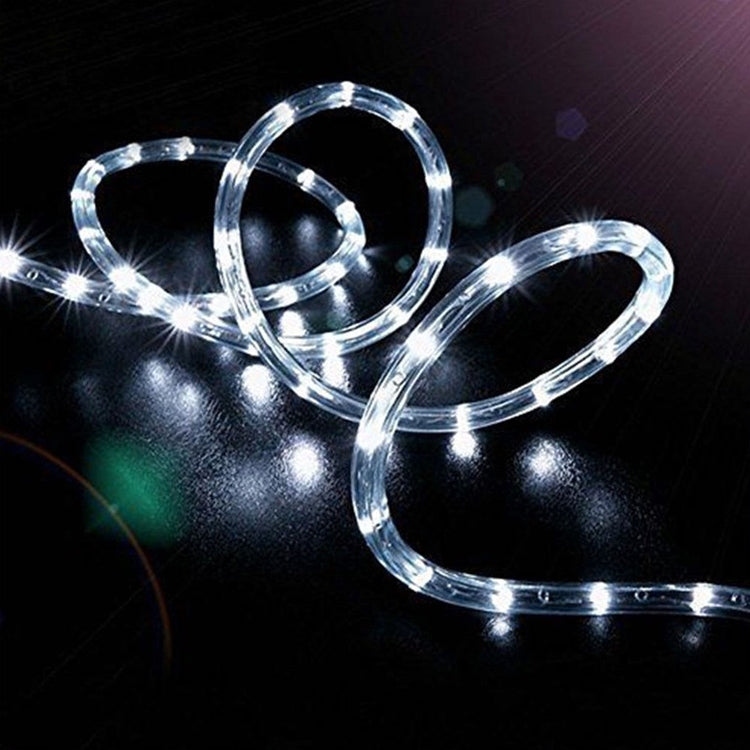 Holiday Party Decoration Tube String Lights LED Garden Decoration Casing Light with Remote Control, Spec: 7m 50 LEDs USB Powered