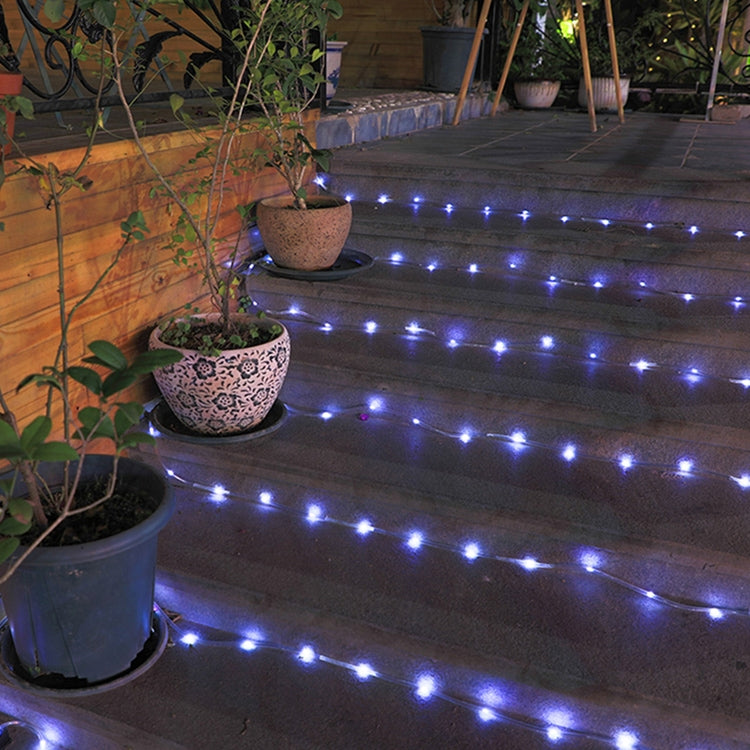 Holiday Party Decoration Tube String Lights LED Garden Decoration Casing Light with Remote Control, Spec: 7m 50 LEDs USB Powered