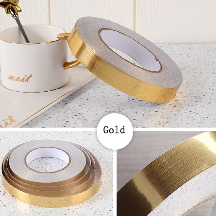 2 PCS Home Decoration Self-Adhesive Ceiling Beauty Sideline Tile Beauty Seam Sticker, Specification: 1cmx50m