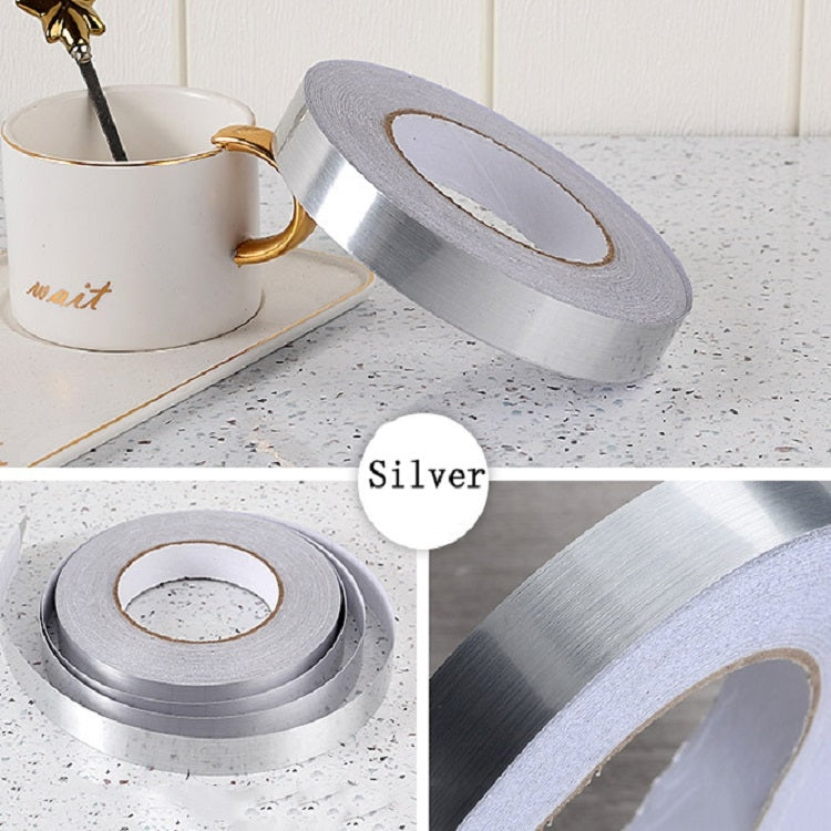 2 PCS Home Decoration Self-Adhesive Ceiling Beauty Sideline Tile Beauty Seam Sticker, Specification: 1cmx50m