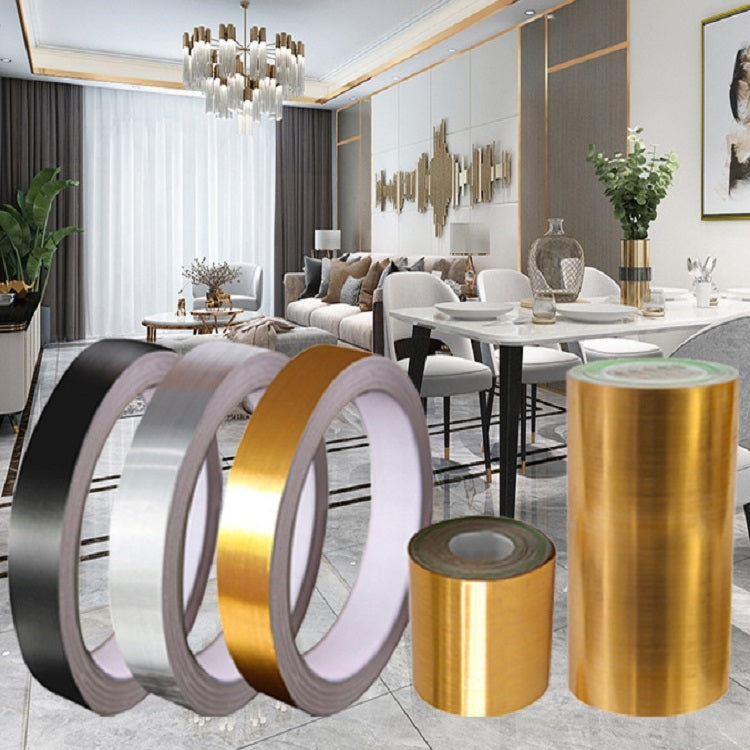 2 PCS Home Decoration Self-Adhesive Ceiling Beauty Sideline Tile Beauty Seam Sticker, Specification: 2cmx50m