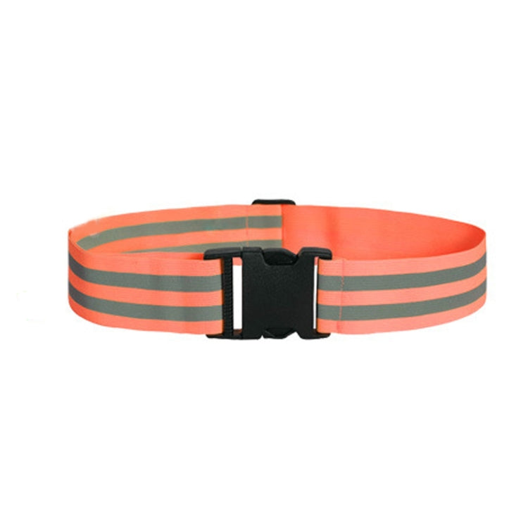 3 PCS Outdoor Adjustable Night Running And Cycling Reflective Waistband, Specification: 5cm Width
