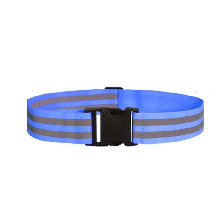 3 PCS Outdoor Adjustable Night Running And Cycling Reflective Waistband, Specification: 5cm Width