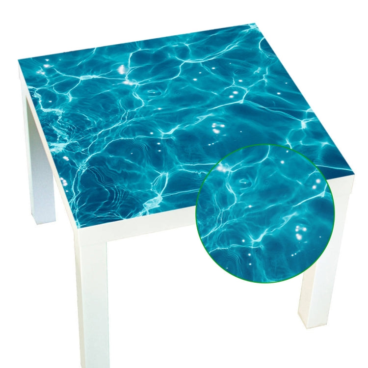 Restaurant Tabletop Oil-Proof Waterproof Non-Slip PVC Heat Insulation Sticker Placemat, Specification: 55x55cm