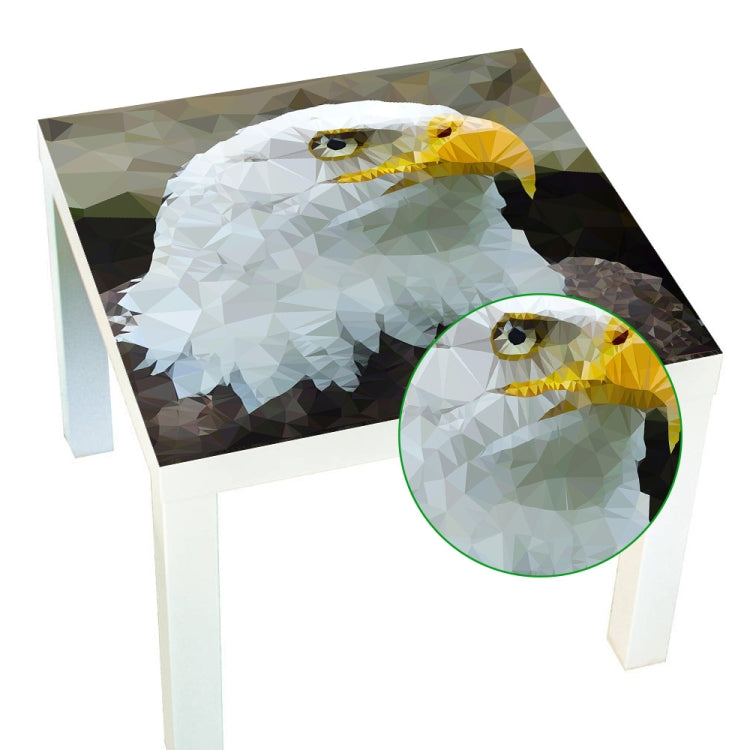 Restaurant Tabletop Oil-Proof Waterproof Non-Slip PVC Heat Insulation Sticker Placemat, Specification: 55x55cm