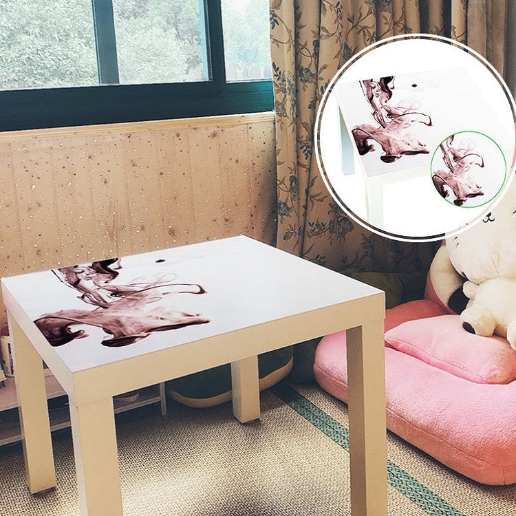 Restaurant Tabletop Oil-Proof Waterproof Non-Slip PVC Heat Insulation Sticker Placemat, Specification: 55x55cm