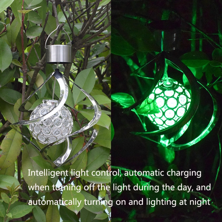 RS-047 Solar Color Changing Wind Chime Lamp Garden Lamp Outdoor Hanging Lamp