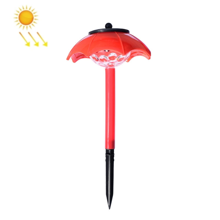 Solar Lawn Umbrella Light Outdoor Rainproof Light Control Garden Decoration Landscape Light