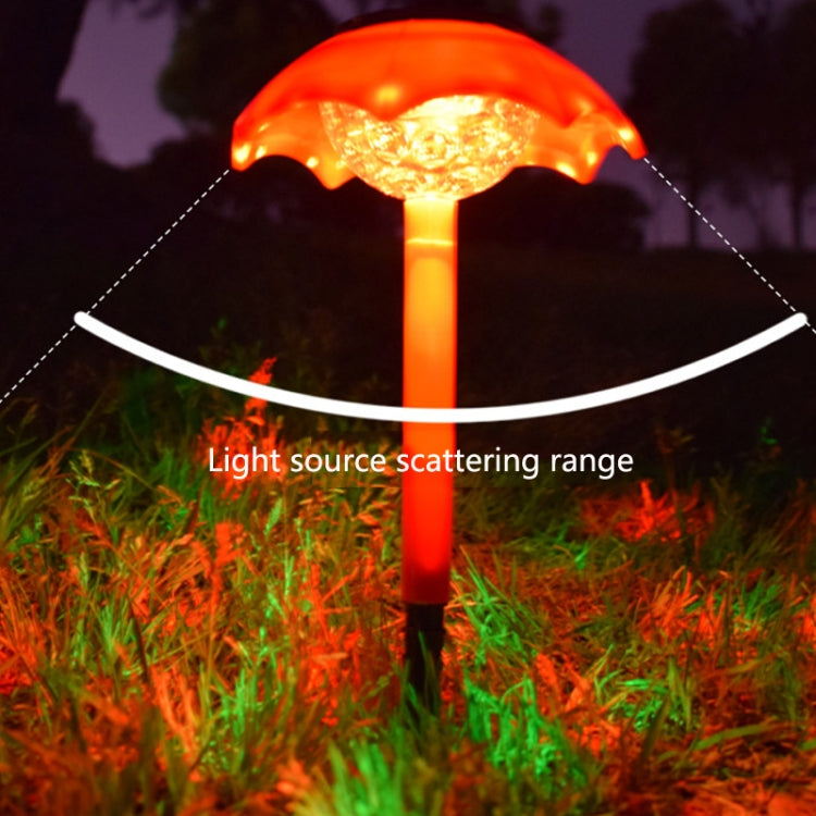 Solar Lawn Umbrella Light Outdoor Rainproof Light Control Garden Decoration Landscape Light