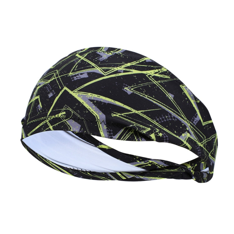 2 PCS Running Fitness Exercise Sweat-Absorbent Elastic Headband Sports Sweatband, Size: Free Size