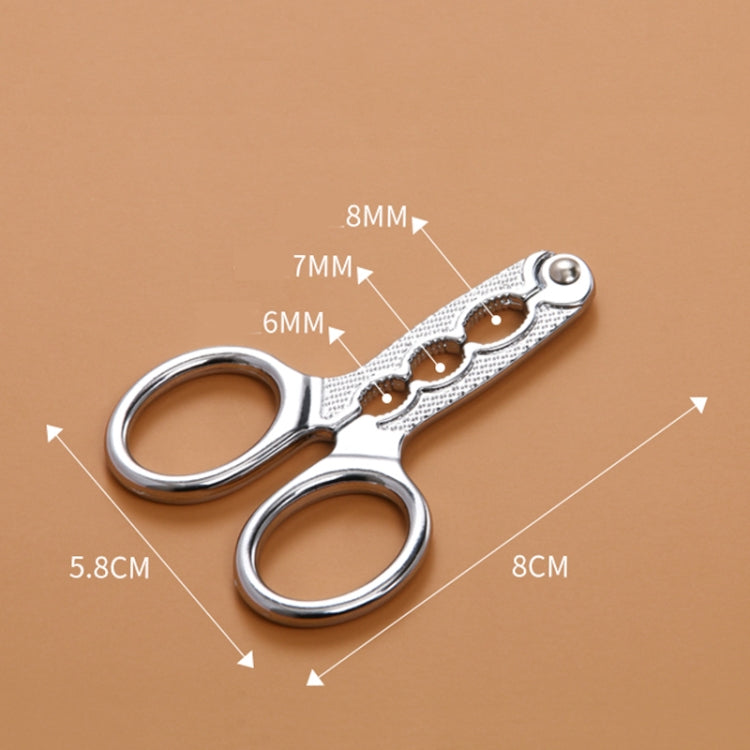 1 PC Stainless Steel Melon Seed Peeler Pine Nut Pliers Lazy Melon Seed Sheller Opener Non-Automatic Melon Seed Machine