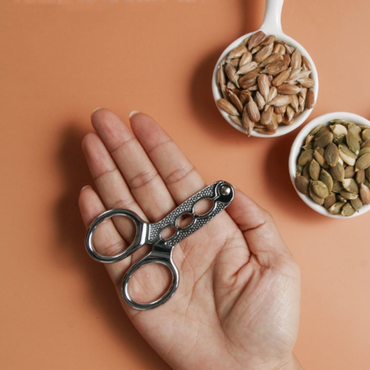 1 PC Stainless Steel Melon Seed Peeler Pine Nut Pliers Lazy Melon Seed Sheller Opener Non-Automatic Melon Seed Machine