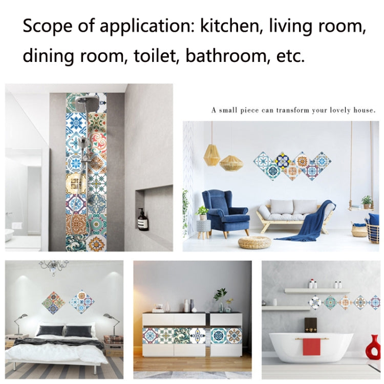 Thickened Wall Stickers Wallpaper Self-Adhesive PVC Floor Tile Stickers Waterproof And Wear-Resistant Floor Stickers