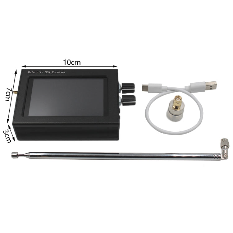 1.10A Version  50KHz~2GHz SDR Malachite Receiver 3.5Inch Touch Screen Software Radio SDR Receiver