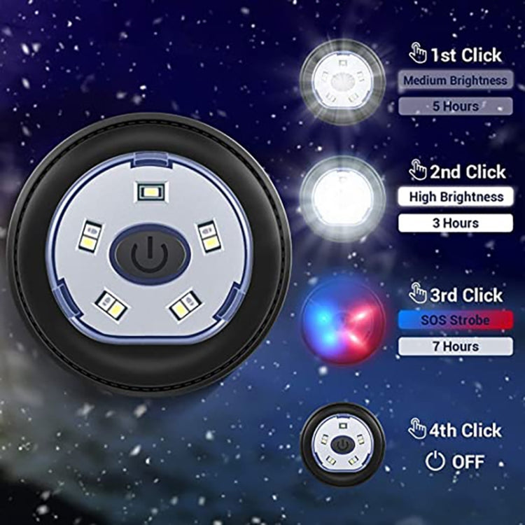 M1-BL LED Glowing Bluetooth Music Hat Wireless Call Night Running Hat