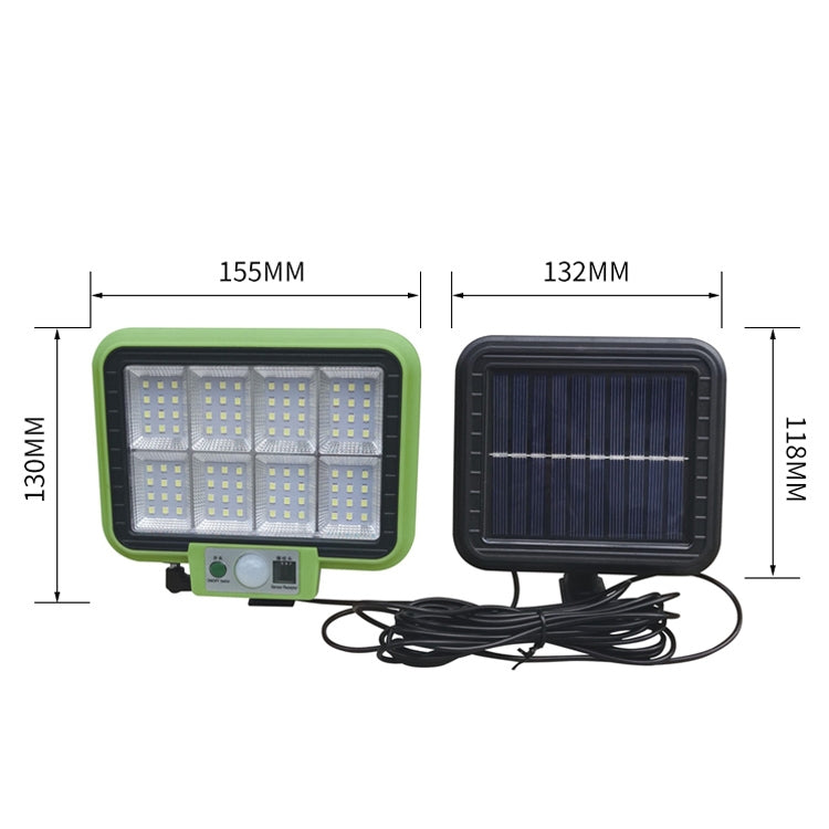 8 x 12 LED Outdoor Waterproof Solar Split Type Wall Light Human Induction Garden Corridor Household Street Light