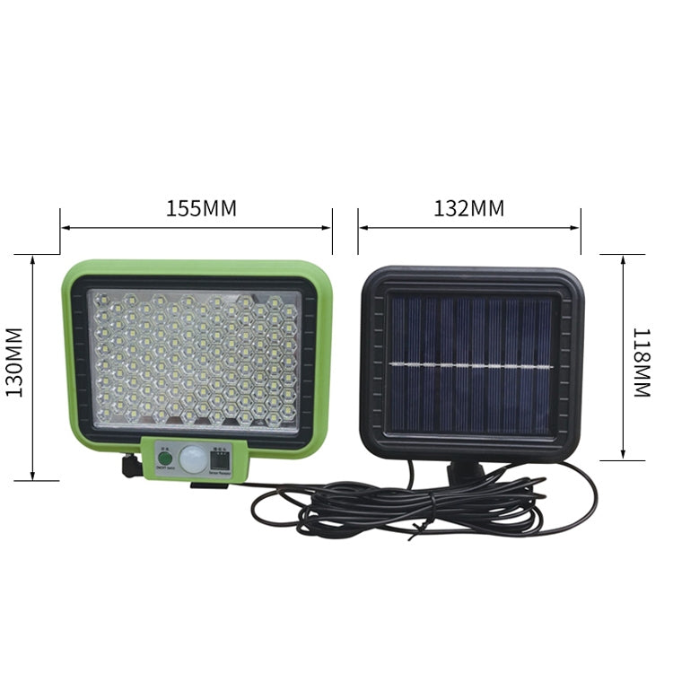 105 LED Outdoor Waterproof Solar Split Type Wall Light Human Induction Garden Corridor Household Street Light