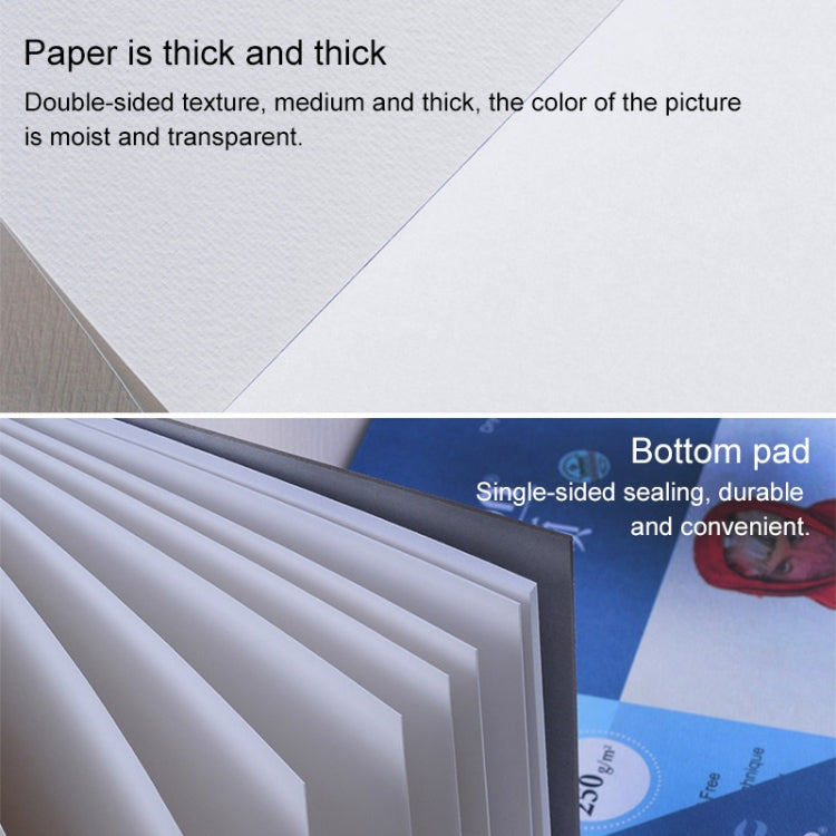 Professional Watercolor Painting Paper 20 Sheets Watercolor Book A3 297 x 420mm