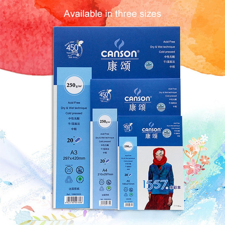 Professional Watercolor Painting Paper 20 Sheets Watercolor Book A3 297 x 420mm
