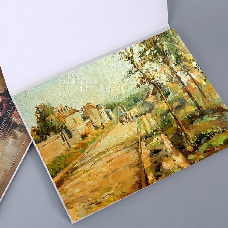 Professional Oil Painting Paper Book 20 Sheets Acrylic Oil Paint Creative Painting Canvas 16k 350x250mm