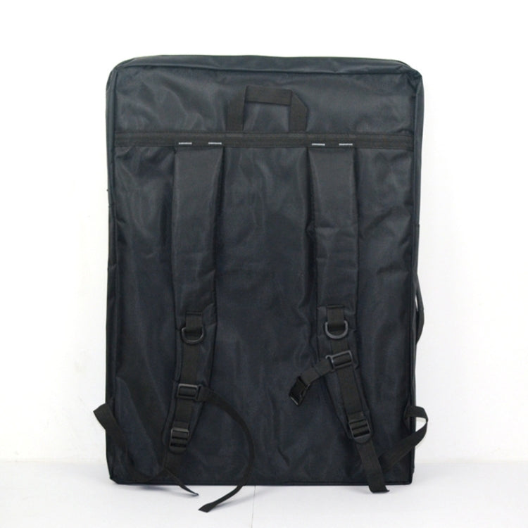 5 PCS 4K Black Waterproof Portable Sketch Painting Board Bag Double Pocket Large Capacity Travel Shoulder Sketchpad  Drawing Bag