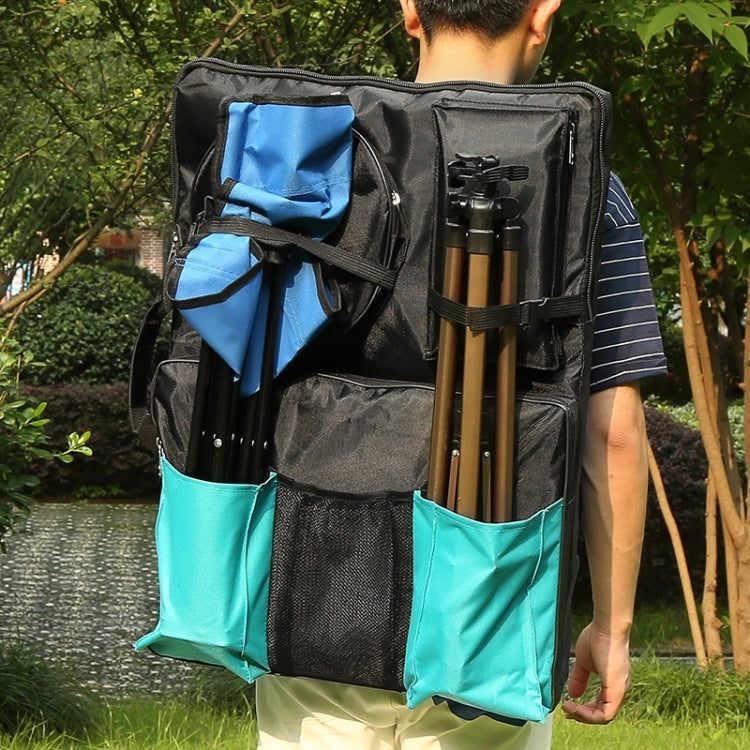 5 PCS 4K Black Waterproof Portable Sketch Painting Board Bag Double Pocket Large Capacity Travel Shoulder Sketchpad  Drawing Bag