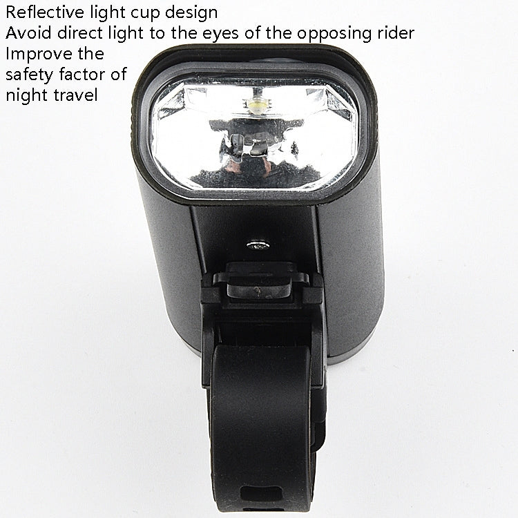 Bicycle Front Lamp Night Ride Highlighted USB Charging Warning Lamp Mountain Bike Riding Equipment Lamp(TG-ZX01001)