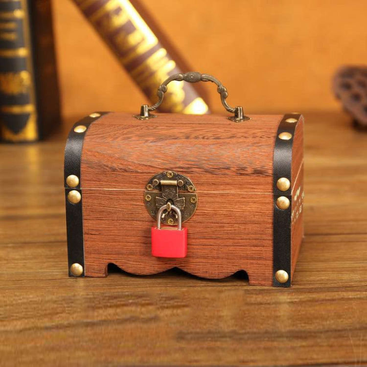 Children Wooden Retro Piggy Bank Shooting Props And Ornamentsï¼ŒSpecificationï¼š 5003H-01