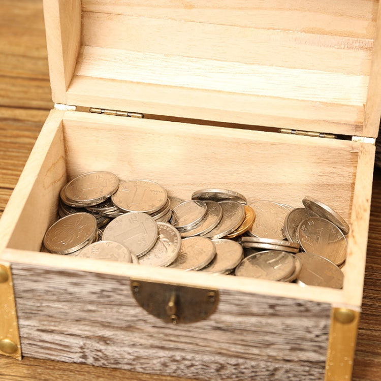Children Wooden Retro Piggy Bank Shooting Props And Ornamentsï¼ŒSpecificationï¼š 5003H-03