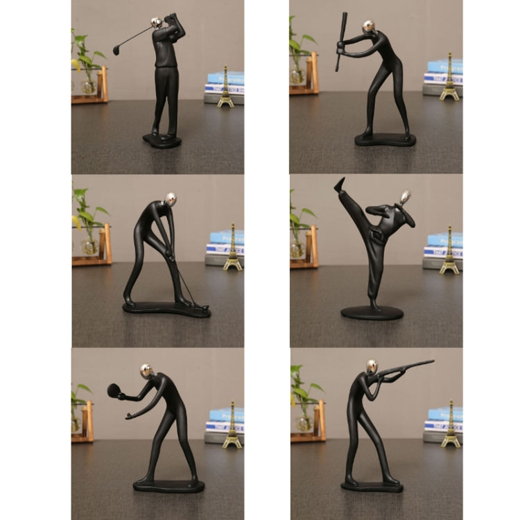 Sports Figure Resin Ornaments Home TV Cabinet Decorations
