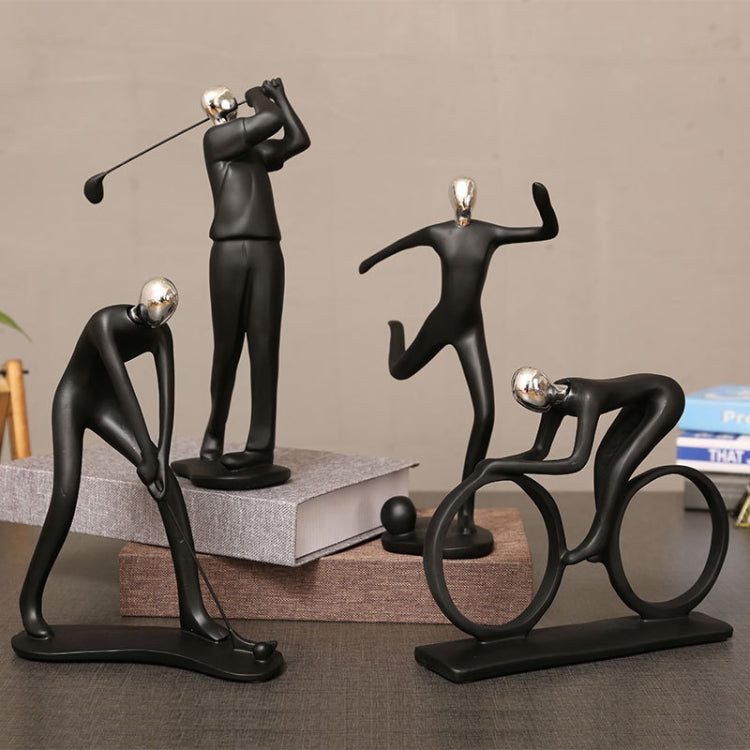 Sports Figure Resin Ornaments Home TV Cabinet Decorations