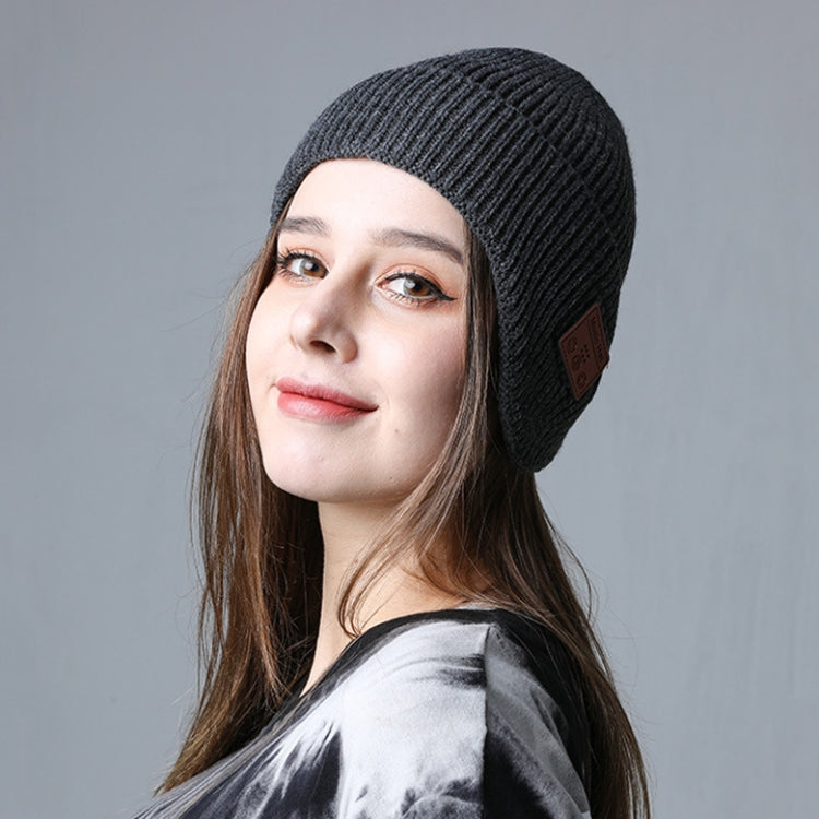 TR Ear-Covered Bluetooth Music Hat 5.0 Binaural Stereo Headphone Cap