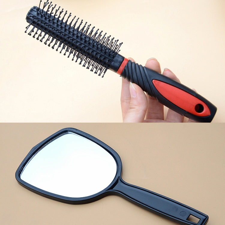 2 Sets 6-In-1 Mirror Comb Hair Comb With Base Set Massage Scalp Beauty Comb(Ramdom Color Delivery)