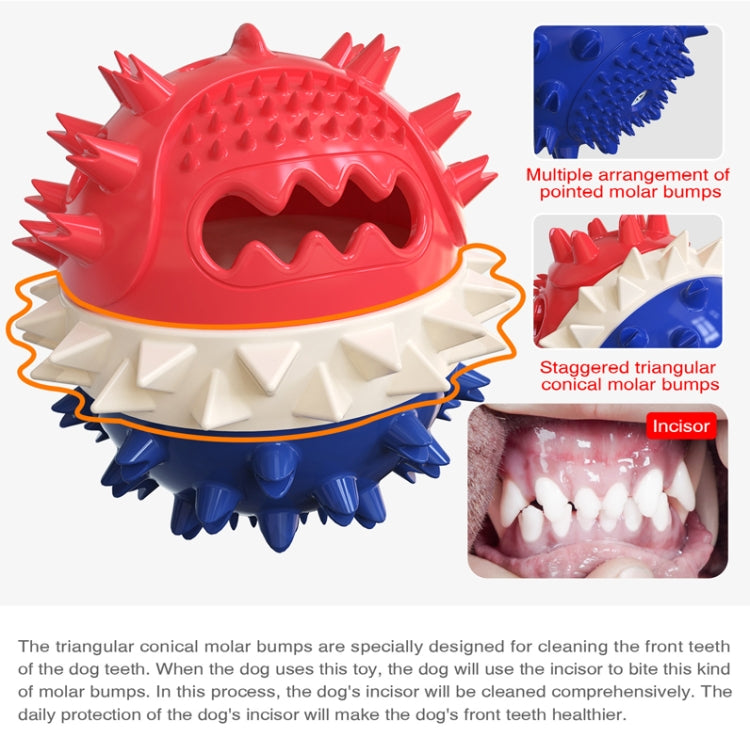 Pet Puppy Teething Stick Vocal Dog Toy Leaking Food Ball Pet Supplies