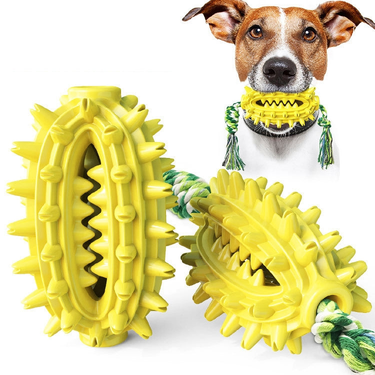 With Cotton Rope + No Cotton Rope Set Dog Toy With Rope Prickly Pear Molar Stick Dog Toothbrush