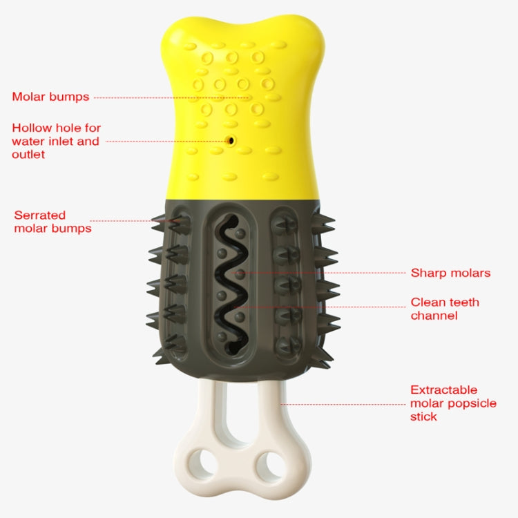 Dog Molars Teeth Stick Chewing Dog Toothbrush To Cool Down Popsicle Toy