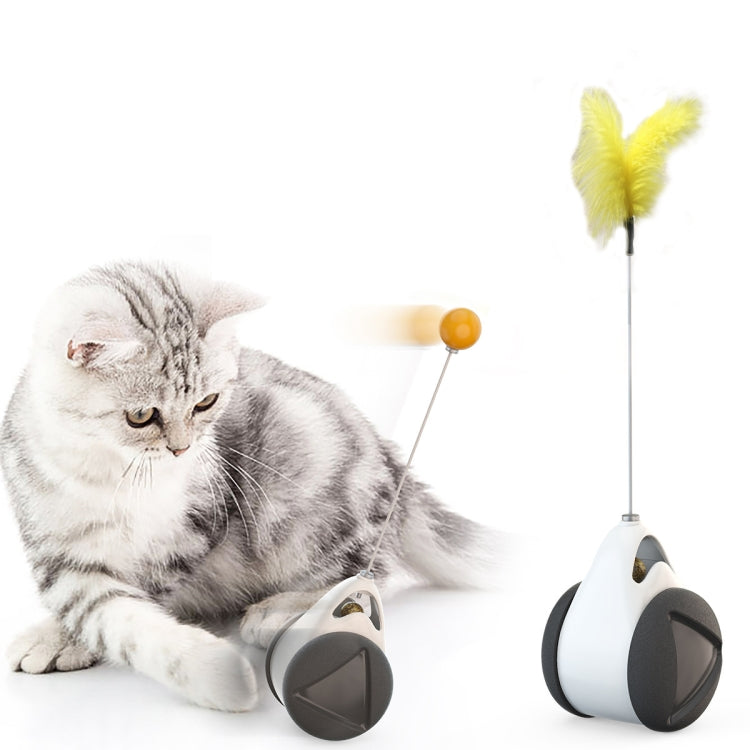 Cat Balance Swing Car Toy To Relieve Boredom Tumbler Funny Cat Stick
