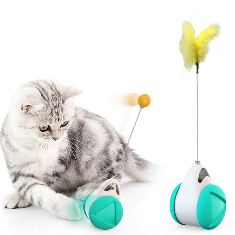 Cat Balance Swing Car Toy To Relieve Boredom Tumbler Funny Cat Stick